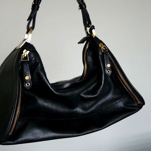 Cole Haan black leather purse